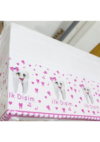 Diş Buğdayı Masa Örtüsü, 180 cm x 120 cm, Pembe