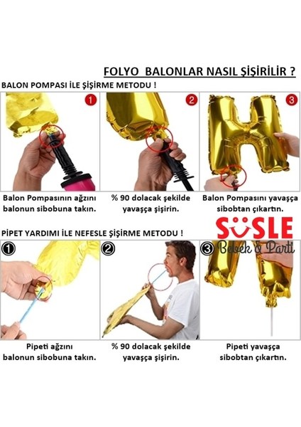 Süsle Bebek ve Parti J - Harf Folyo Balon, 100 cm - Gümüş
