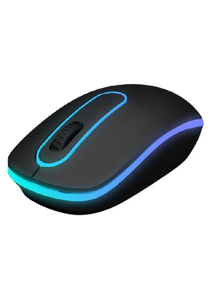 SM-166 Kablolu 7 Renk Optik Mouse