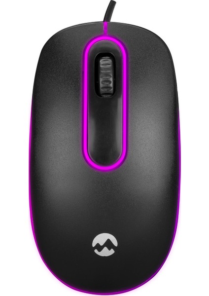 SM-166 Kablolu 7 Renk Optik Mouse