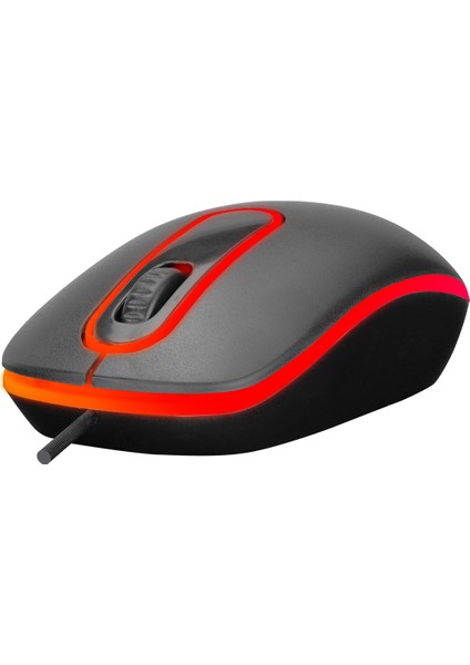 SM-166 Kablolu 7 Renk Optik Mouse