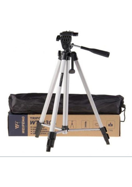 135 cm Profesyonel Tripod Su Terazili Çanta