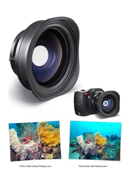 Sealıfe Kamera Fisheye Balık Gözü Lens SL975