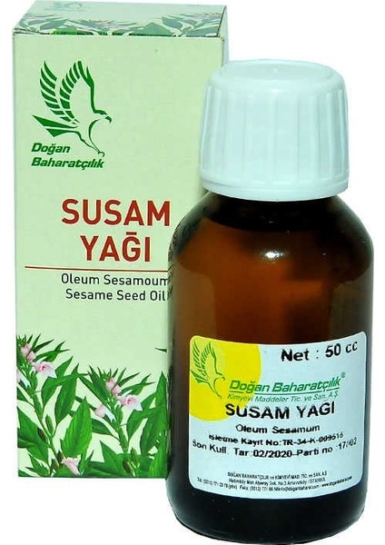 Susam Yağı 50 ml