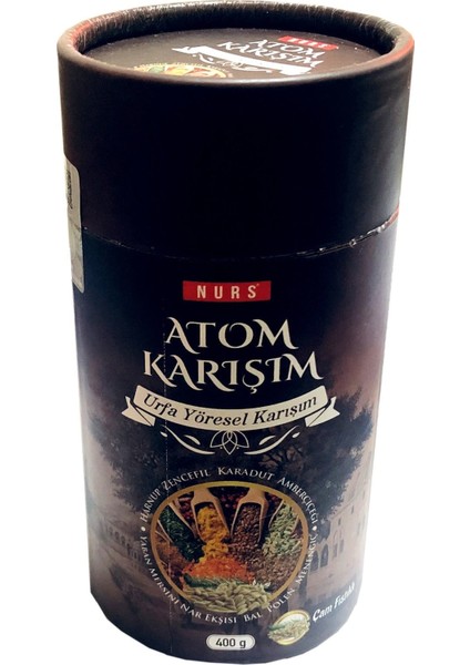 Atom Karışım Bitkisel Macun 400 gr
