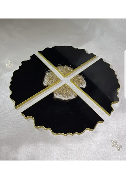 Epoksi Bardak Altlığı Takımı