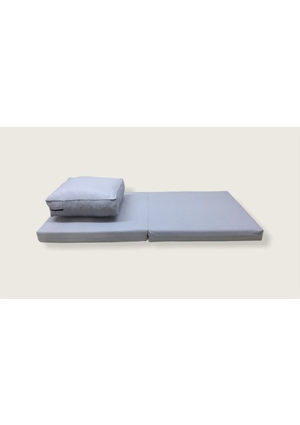 Kabuk Dolgulu 40X40X12 cm Kare Meditasyon Minderi - 60X120X5 Meditasyon Yatağı - Ikili Set fiyatları