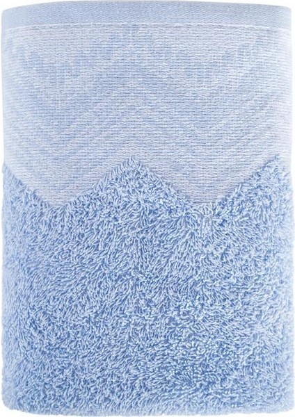 New Leron %100 Pamuk 3'lü El Havlusu Seti Mavi 30x50