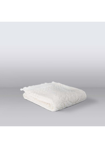 Rosima %100 Pamuk Banyo Havlusu Ekru 70x140