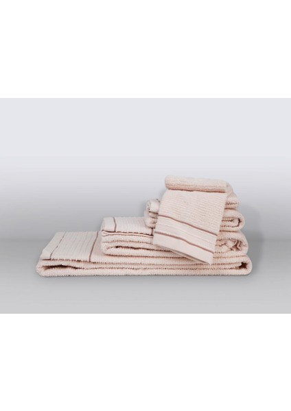 Roya %100 Pamuk Banyo Havlusu Somon 70x140