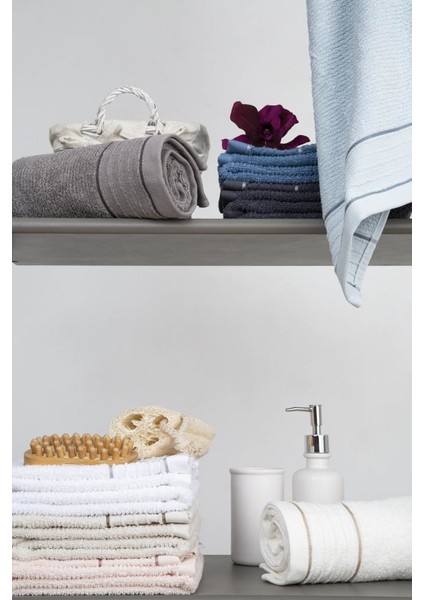 Roya %100 Pamuk Banyo Havlusu Somon 70x140 fırsatları