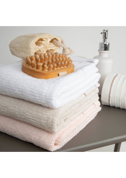 Roya %100 Pamuk Banyo Havlusu Somon 70x140 indirimleri