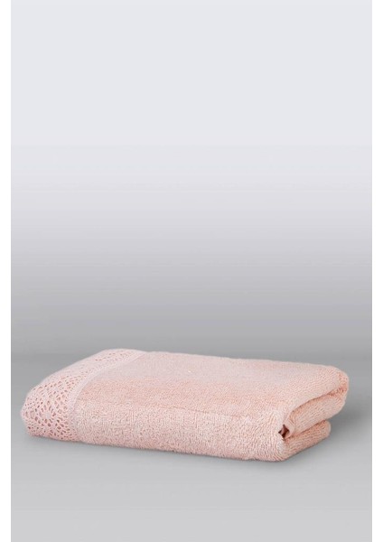 Lacy %100 Pamuk Banyo Havlusu Pudra 90x150 fırsatları