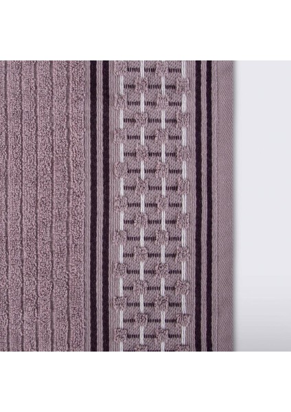 Olwen %100 Pamuk Banyo Havlusu Mürdüm 70x140