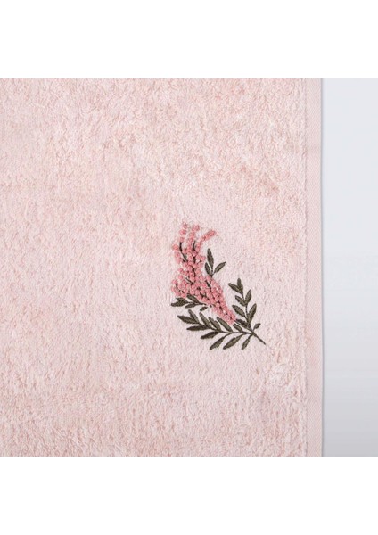 Rina %100 Pamuk 3'lü El Havlusu Seti Pembe 30x50