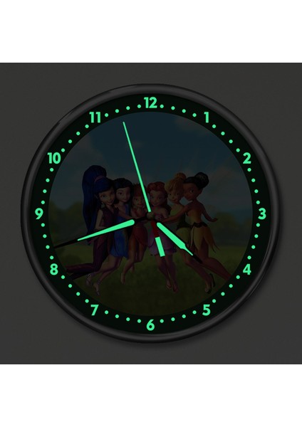 Dekor Loft Premium Gece Parlayan Winx Kızı Çocuk Odası Duvar Saati PFS-1826 fiyatları