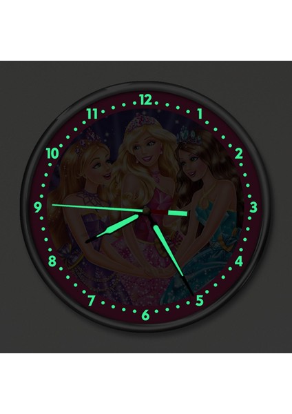 Dekor Loft Premium Gece Parlayan Prenses Babie Çocuk Odası Duvar Saati PFS-1840 fiyatları
