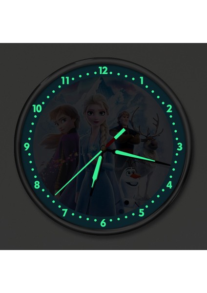 Dekor Loft Premium Gece Parlayan Elsa Frozen Çocuk Odası Duvar Saati PFS-1833 fiyatları