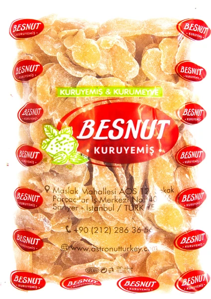 Zencefil Kurusu Dilimli 1 kg