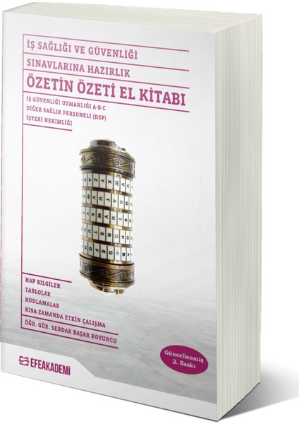 Iş Sağlığı ve Güvenliği Sınavlarına Hazırlık Özetin Özeti El Kitabı - Serdar Başar Koyuncu
