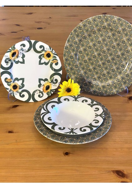 Prs 126 Papatya 24 Parça Yemek Takımı modelleri