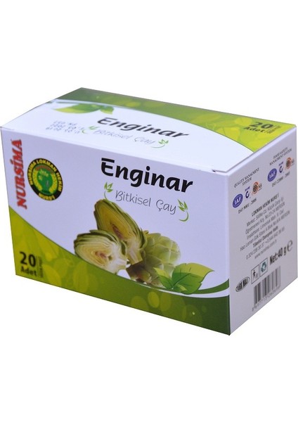 Enginar Çayı 20 Adet