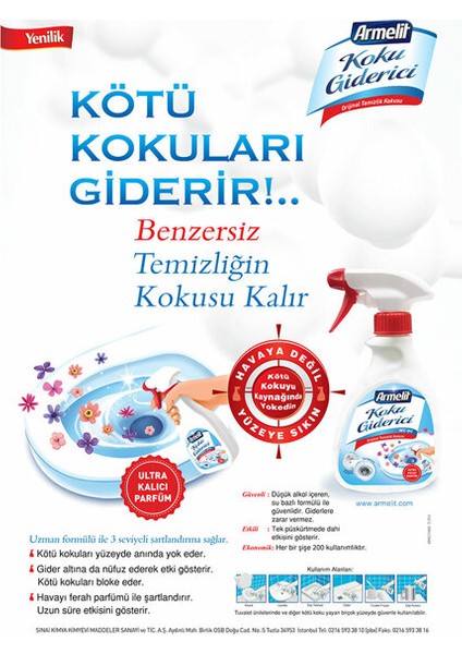 Wc Oil Koku Yok Edici Fresh 500 ml (2X250 Ml)