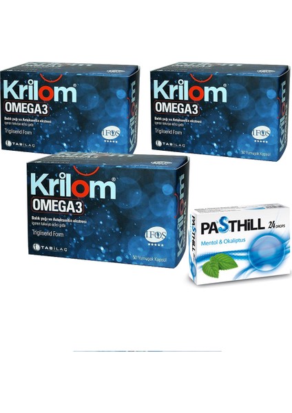 Krilom Omega 3 Astaksantin 50 Kapsül