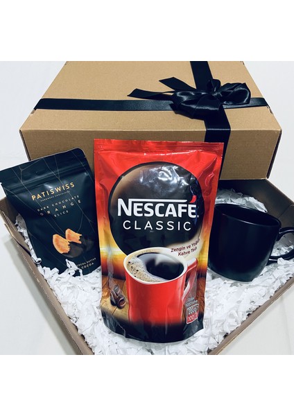 Sevgililer Günü Hediyesi Nescafe 200 Gr & Kupa Bardak & Çikolata Hediye Seti