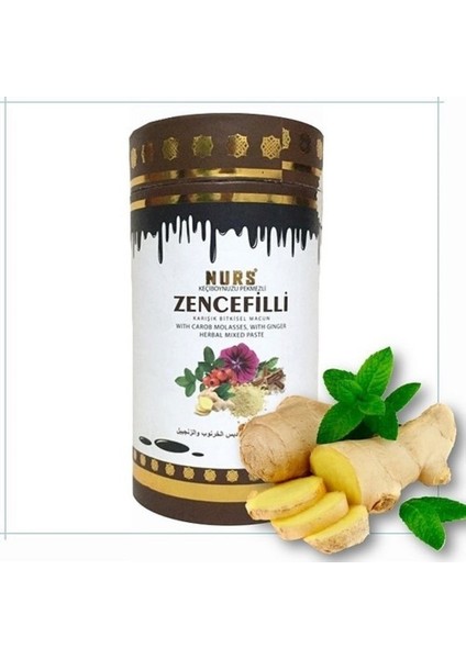 Zencefilli Karışık Bitkisel Macun 400 gr