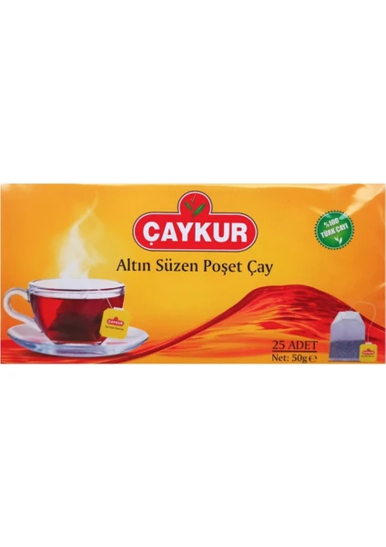 Altın Süzen Poşet Çay 25'li - 50 gr