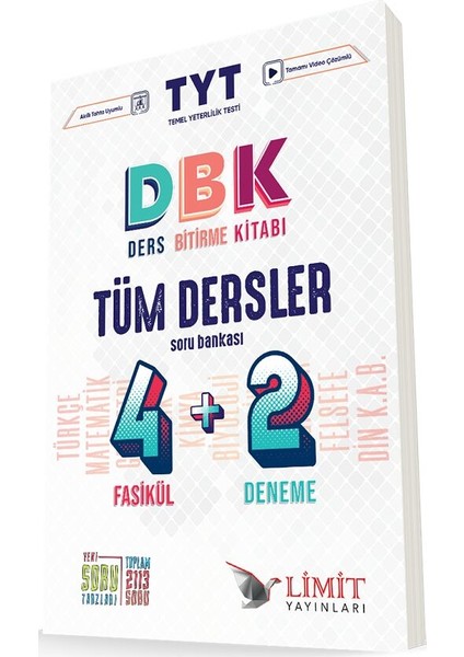Ders Bitirme Kitabı (DBK) Tüm Dersler Soru Bankası