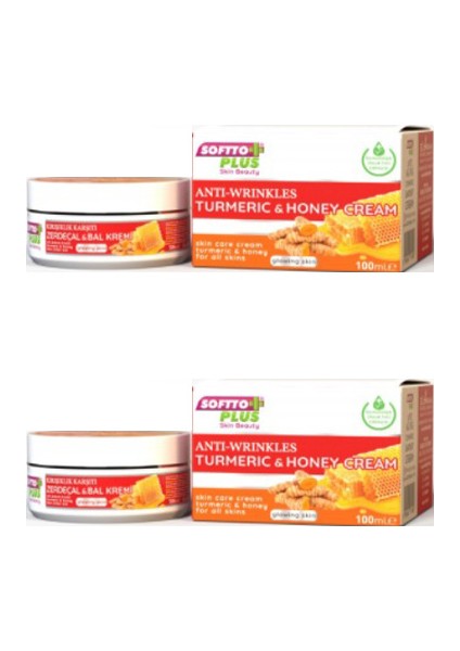 Zerdeçal & Bal Kremi 100 ml x 2 Adet