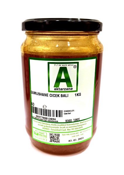 Gümüşhane Çiçek Balı 1 kg