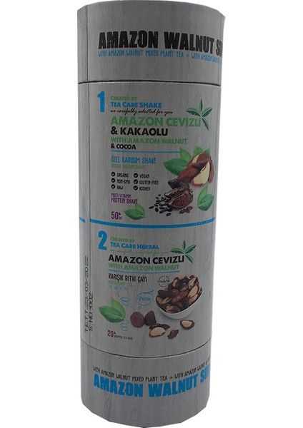 Amazon Cevizli ve Kakaolu 2 Adet Set