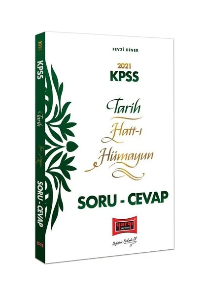 Yargı Yayınevi 2021 KPSS Tarih Hatt-ı Hümayun Soru Cevap