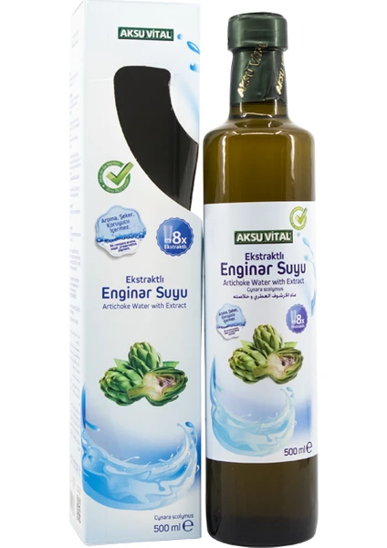 Aksu Vital Ekstratlı Enginar Suyu 500 ml