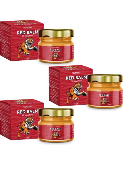 Eznevita Red Balm 20 gr x 3 Adet