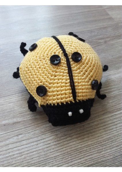 Amigurumi Çocuk Peluş Oyuncak Sarı Uğurböceği fiyatları