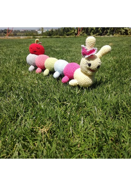Tırtıl Oyuncak Amigurumi (Büyük) fiyatları