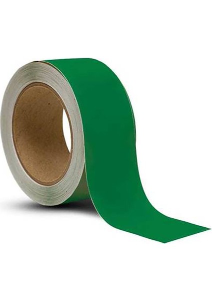 Yer Işaretleme Bandı Pvc Vinil Bant Yeşil 50MM x 30M (Henkel Yapıştırıcılı)