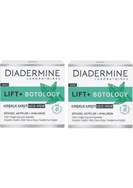 Lift+Botology 50 ml Gece Kremi 2 Adet