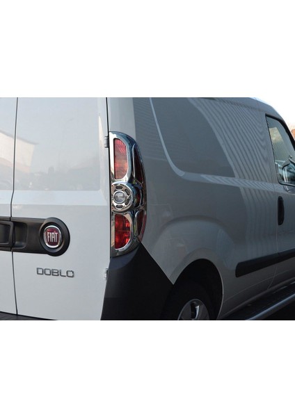 Fiat Doblo Krom Stop Çerçevesi 2 Parça Abs 2010-2014 Arası