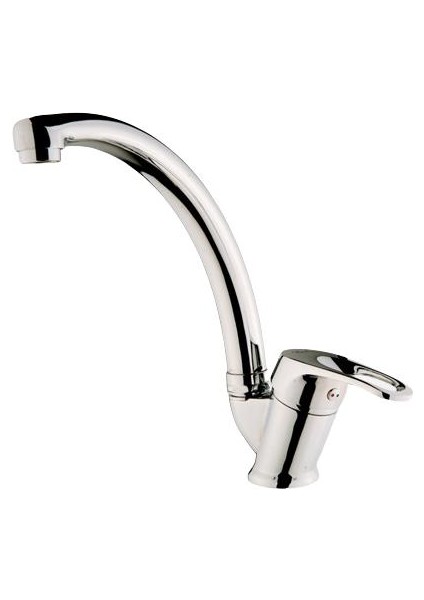 Kuğu Mix Uzun Borulu Mutfak Lavabo Çeşmesi Filke Bataryası
