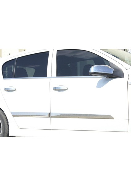 Opel Astra H Krom Cam Çıtası 4 Parça P.çelik 2004-2009 Hb