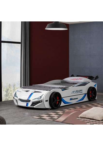 Mercedes Rüzgarlıklı Yavrulu Arabalı Yatak, Beyaz + 2 Adet Comfort Yatak modelleri