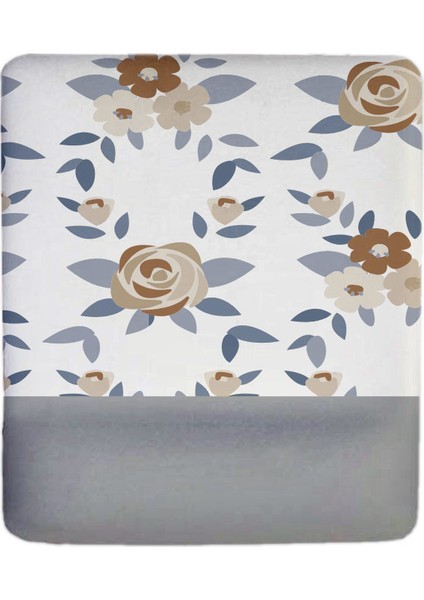 Çiçekler 7 Bilek Destekli Mouse Pad