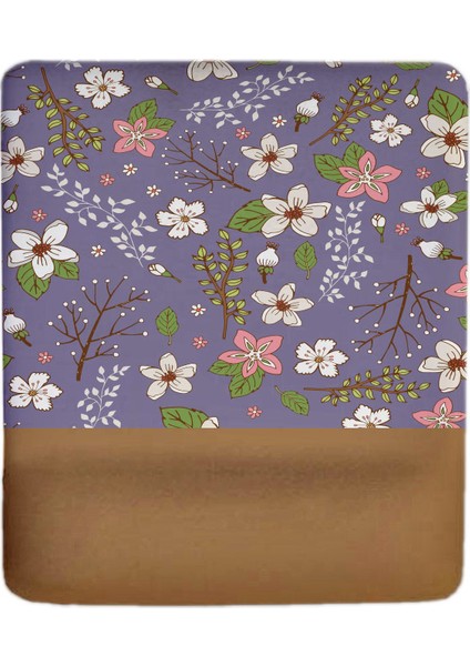Çiçekler 5 Bilek Destekli Mouse Pad