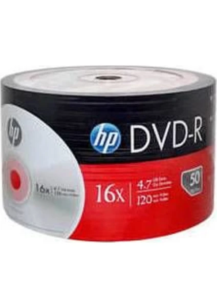 Hp Boş DVD Hp Dvd-R 16X 4 7 gb 50'li