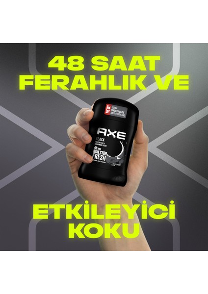 Black Erkek Deodorant Stick 50 ml